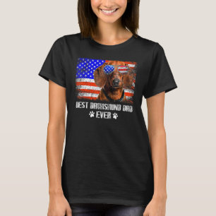 Bester Amerikanischer Dachshund-Vater überhaupt T-Shirt