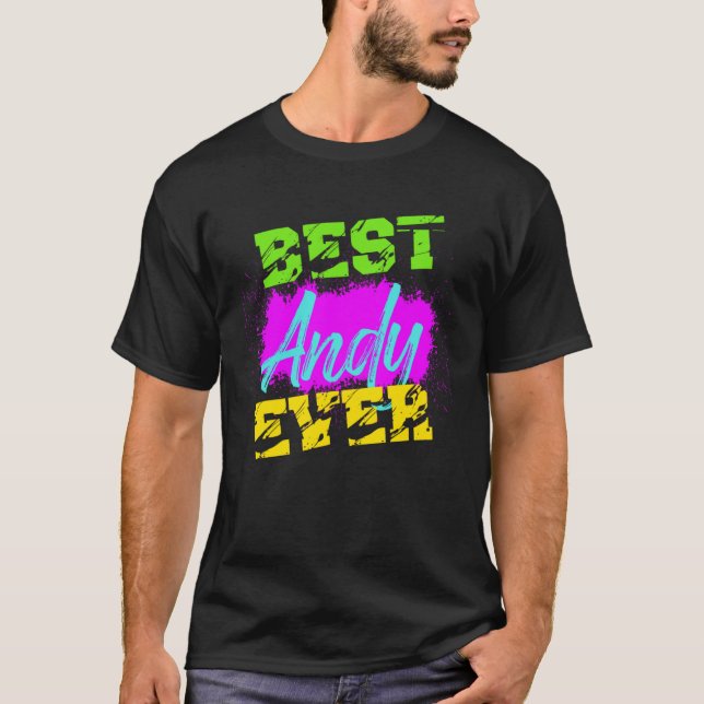 Bester Andy je T-Shirt (Vorderseite)