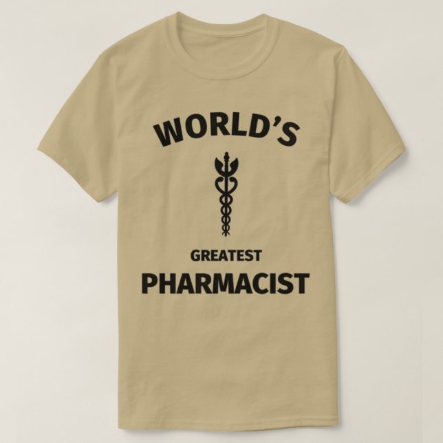Bester Apotheker der Welt27 T-Shirt (Design vorne)
