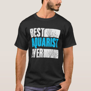 Bester Aquaristiker Aller Zeiten Aquarium Fischhal T-Shirt