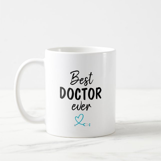 Bester Arzt überhaupt Kaffeetasse (Links)