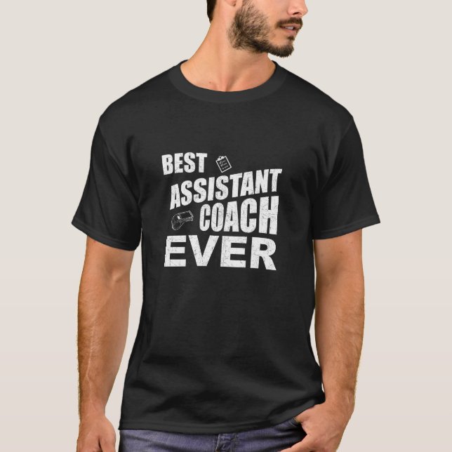 Bester Assistenztrainer je T Shirt (Vorderseite)