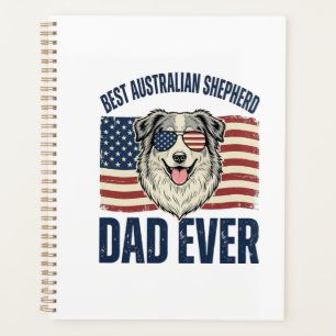 Bester Australian Shepherd Vater überhaupt Patriot Planer