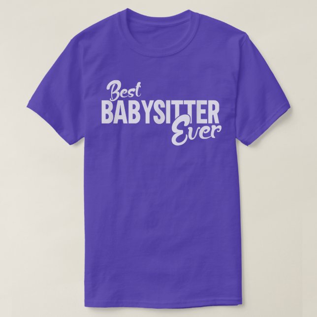 Bester Babysitter je 1599 T-Shirt (Design vorne)