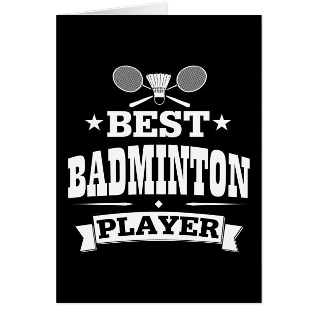 Bester Badminton-Spieler (Vorne)