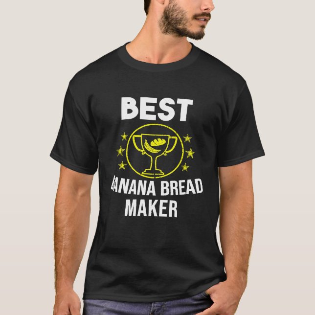 Bester Bananenbrot-Maker Niedlicher Konditorei Koc T-Shirt (Vorderseite)