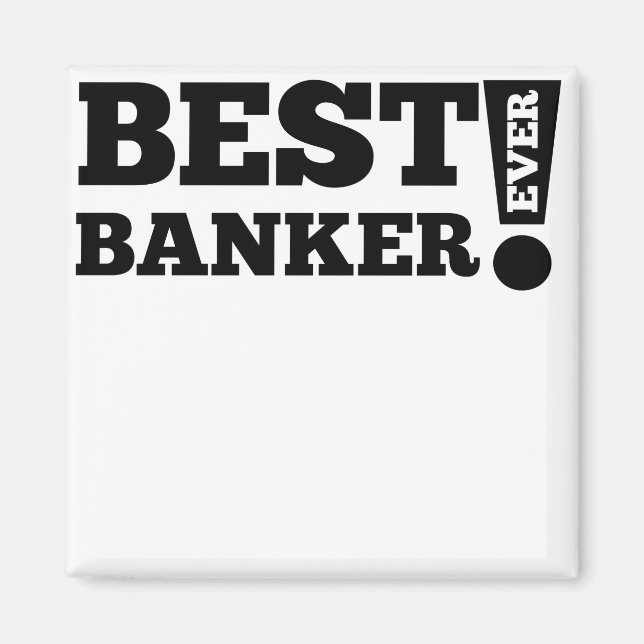 Bester Banker je Magnet (Vorne)