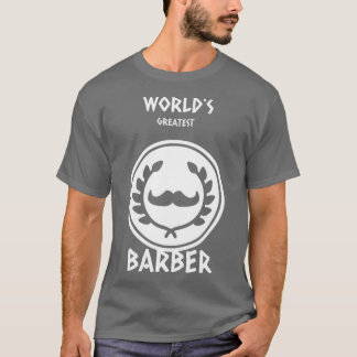 Bester Barber 2 der Welt T-Shirt