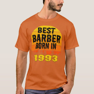 Bester Barber Geboren 1993 Geburtstag Vintag T-Shirt