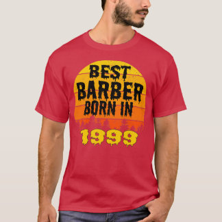 Bester Barber Geboren 1999 Geburtstag Vintag T-Shirt