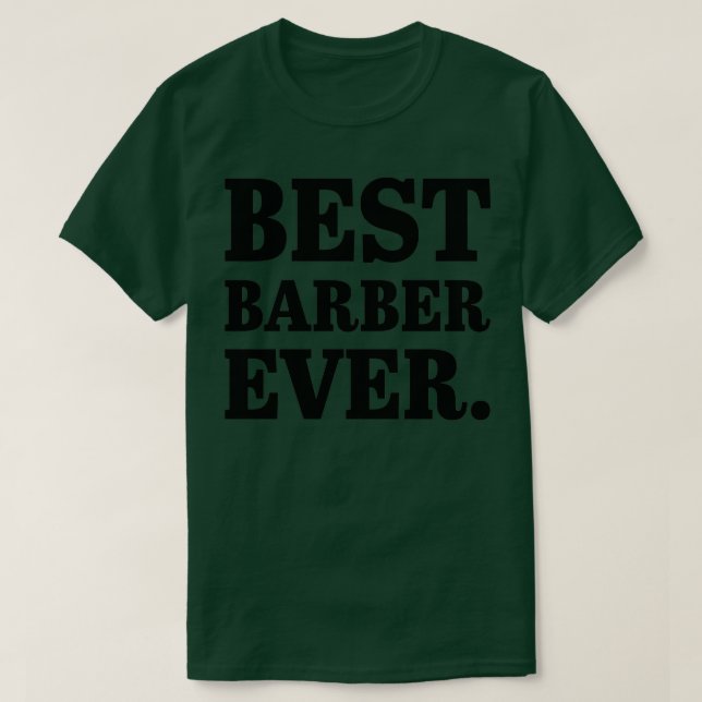 Bester Barber je 18 T-Shirt (Design vorne)
