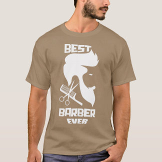 Bester Barber je Design für Friseure oder Barbe T-Shirt