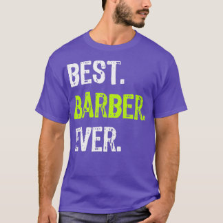 Bester Barber je Funny-Geschenk T-Shirt