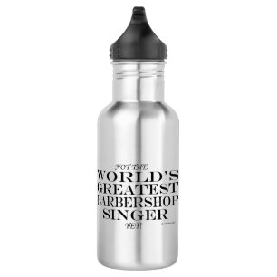 Bester Barbershop Singer Edelstahlflasche