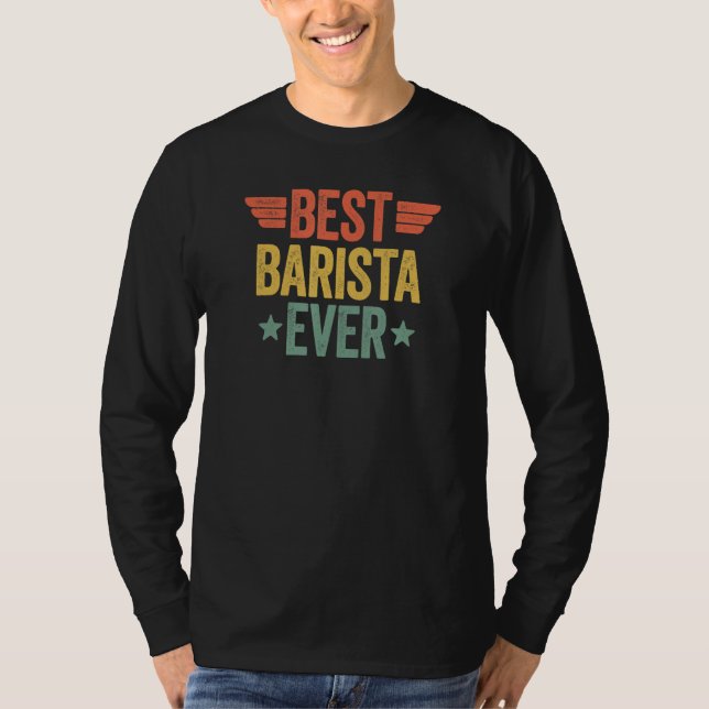 Bester Barista je 3 T-Shirt (Vorderseite)
