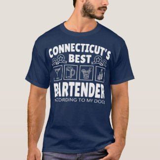 Bester Barkeeper Connecticut T-Shirt