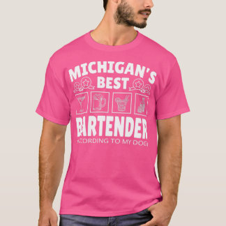 Bester Barkeeper Michigan T-Shirt