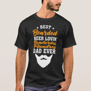 Bester bärtiger Pembroke Welsh Corgi-Vater, der Bi T-Shirt