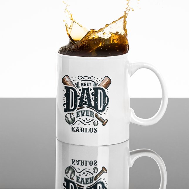 Bester Baseball-Vater je Kaffeetasse (Von Creator hochgeladen)