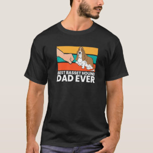 Bester Basset Hound Vater je Basset Hound T-Shirt