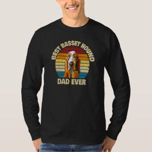 Bester Basset Hound-Vater überhaupt Basset Hound T-Shirt