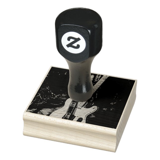 Bester Bassist je Gummistempel (Stempel)