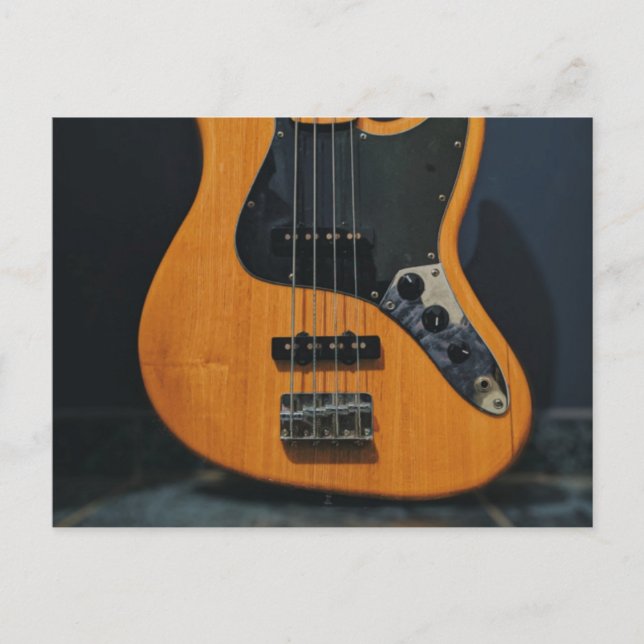 Bester Bassist je Postkarte (Vorderseite)