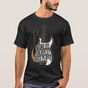 Bester Bassspieler der Welt Bassist und Bassgitarr T-Shirt