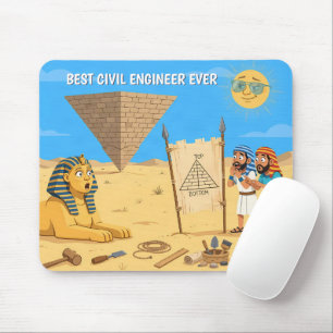 Bester Bauingenieur überhaupt Mousepad