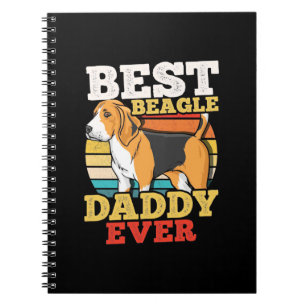 Bester Beagle Dog Daddy je Notizblock
