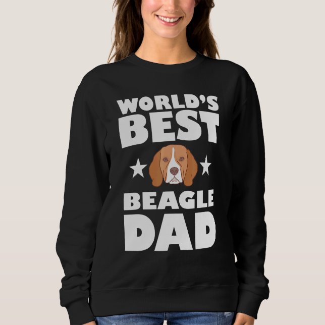Bester Beagle-Hundepapa-Besitzer der Welt Sweatshirt (Vorderseite)