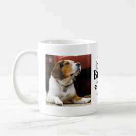 Bester Beagle Vater 2 Foto-Vorlage Kaffeemaschine  Kaffeetasse