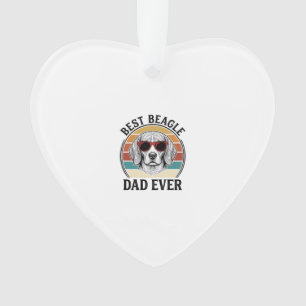 Bester Beagle-Vater Aller Zeiten Vintage Beagle-Sh Ornament