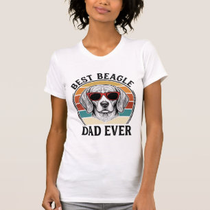 Bester Beagle-Vater Aller Zeiten Vintage Beagle-Sh T-Shirt