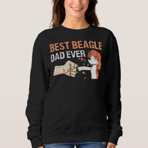 Bester Beagle Vater Daddy Dog Eigentümer Vater Sweatshirt