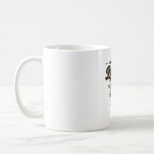Bester Beagle-Vater der Welt Vintage Hund Kaffeetasse