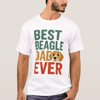 Bester Beagle Vater je T-Shirt