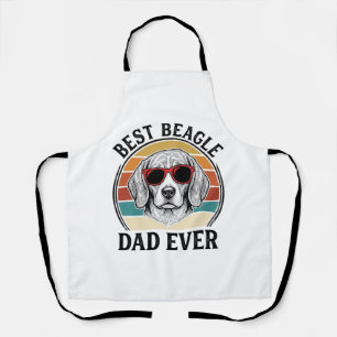 Bester Beagle-Vater überhaupt Vintage Beagle-Shirt Schürze