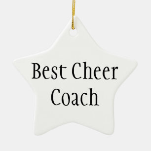 Bester Beifall-Trainer Keramik Ornament