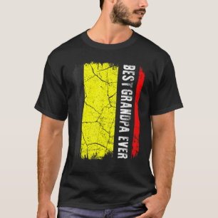 Bester belgischer Opa je Belgien Flaggenvater Da T-Shirt