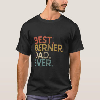 Bester Berner Vater Ever - Bernese Hundeliebhaber  T-Shirt