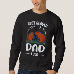 Bester Biber-Vater je Sweatshirt