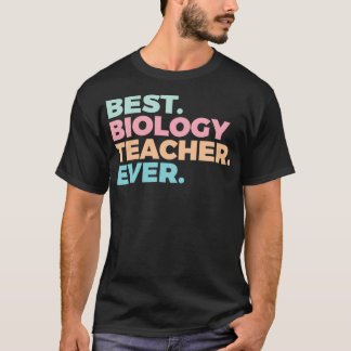 Bester Biologielehrer je Biologe Bildung 1 T-Shirt