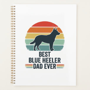 Bester Blue Heeler-Vater überhaupt Vintage-Hund-Sh Planer