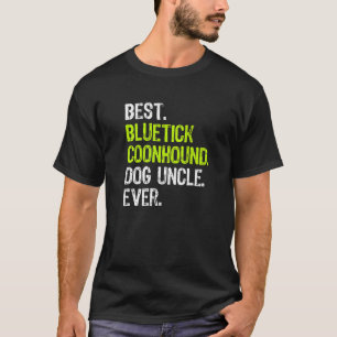 Bester Bluetick Coonhound Dog Uncle jemals T-Shirt