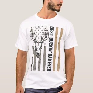 Bester Bockender Vater Hirschjagd Vintage-Shirt-De T-Shirt