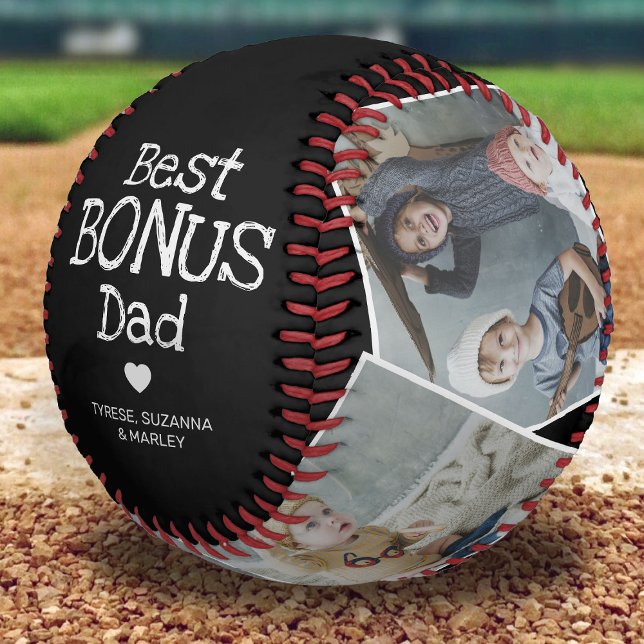 Bester Bonus-Vater-Andenken-Baseball Baseball (Von Creator hochgeladen)