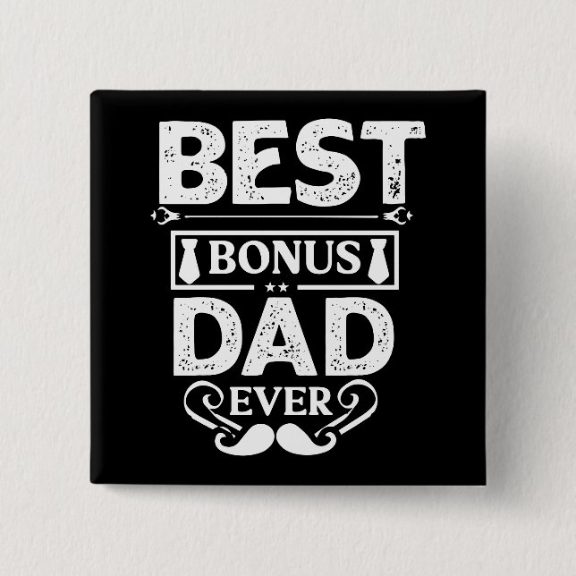 Bester Bonus-Vater je Button (Vorderseite)