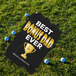 Bester Bonus Vater je Golf Handtuch