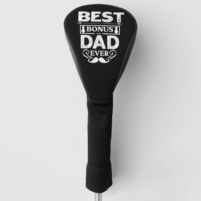 Bester Bonus-Vater je Golf Headcover (Vorderseite)